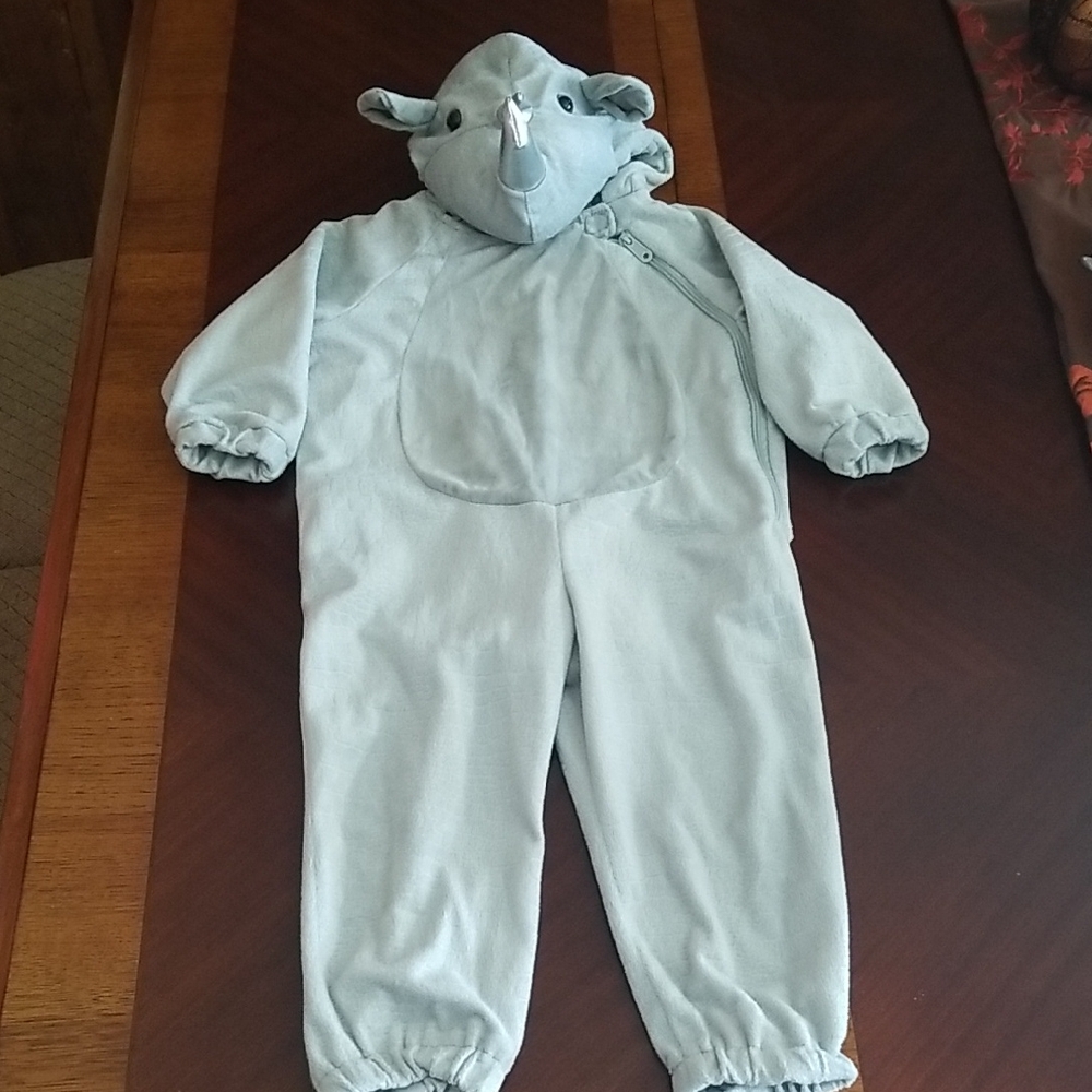 Adorable Rhino Costume for Kids - Size 2-3